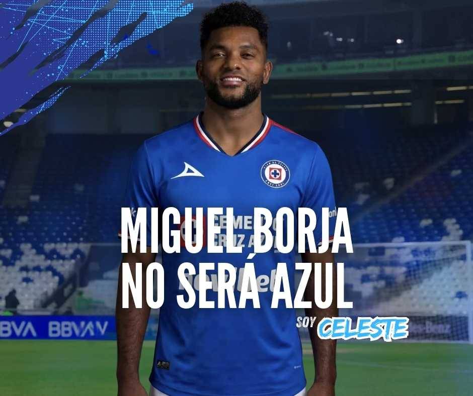 Borja no sera de Cruz Azul
